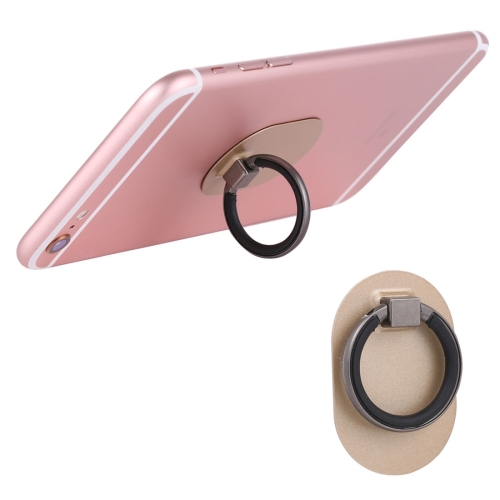 SUPPORTO DA DITO RING HOLDER ANELLO ADESIVO UNIVERSALE GOLD /PER SMARTPHONE