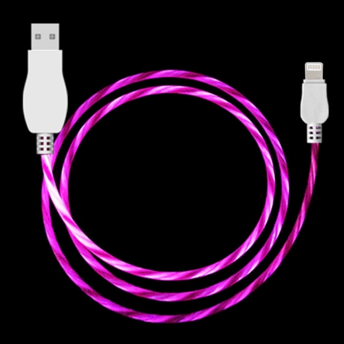 Flowing LED Lights USB-C (Type-C) Charge and Sync Cable - Pink - HD  Accessory