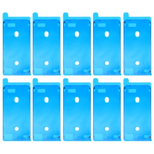 10 PCS LCD Frame Bezel Waterproof Adhesive Stickersfor iPhone 8 Plus (White) pvc kitchen cabinet stickers bathroom kitchen oil proof high temperature waterproof self adhesive mosaic wall stickers
