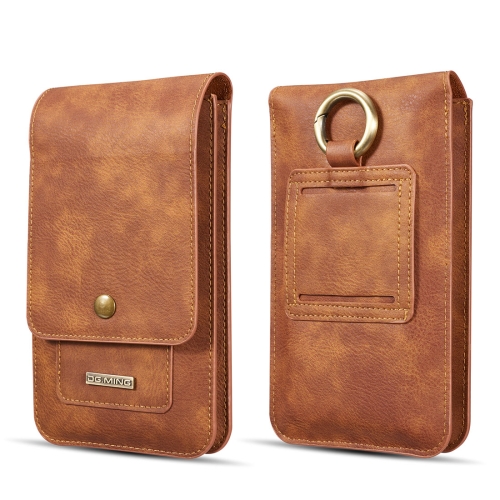 

DG.MING Universal Cowskin Leather Protective Case Bag Waist Bag with Card Slots & Hook, For iPhone, Samsung, Sony, Huawei, Meizu, Lenovo, ASUS, Oneplus, Xiaomi, Cubot, Ulefone, Letv, DOOGEE, Vkworld, and other Smartphones Below 6.5 inchOGEE, Vkworld, and 