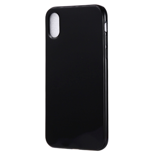 

For iPhone X / XS Candy Color TPU Case(Black)