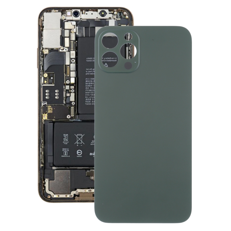 

Glass Back Cover with Appearance Imitation of iP13 Pro for iPhone X(Green)