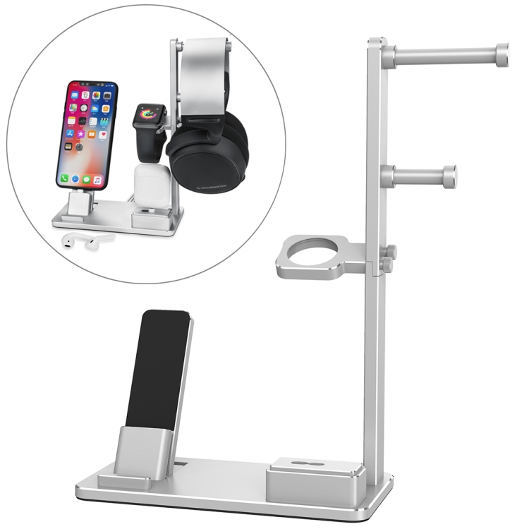 in Aluminum Alloy Charging Dock Stand Holder Station for