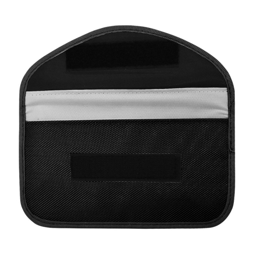 

Universal Signal Blocker Oxford Cloth Shield Case Pouch Bag, Size: 20*10cm, For iPhone X & 8 Plus & 8 ,Samsung S8 and Other Mobile Phones Below 5.8 inch(Black)