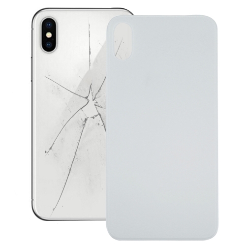 Glass Battery Back Cover for iPhone X(White) клип кейс ted baker tpu back shell для iphone 13 pro monster white 84349