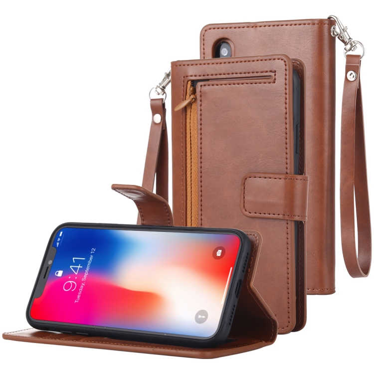 For iPhone XR GOOSPERY DETACHABLE DIARY Horizontal Flip Leather