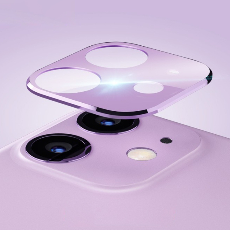 

For iPhone 11 TOTUDESIGN Armour Rear Camera Lens Protective Film (Purple)
