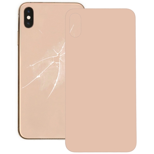 Glass Battery Back Cover for iPhone XS Max(Gold)