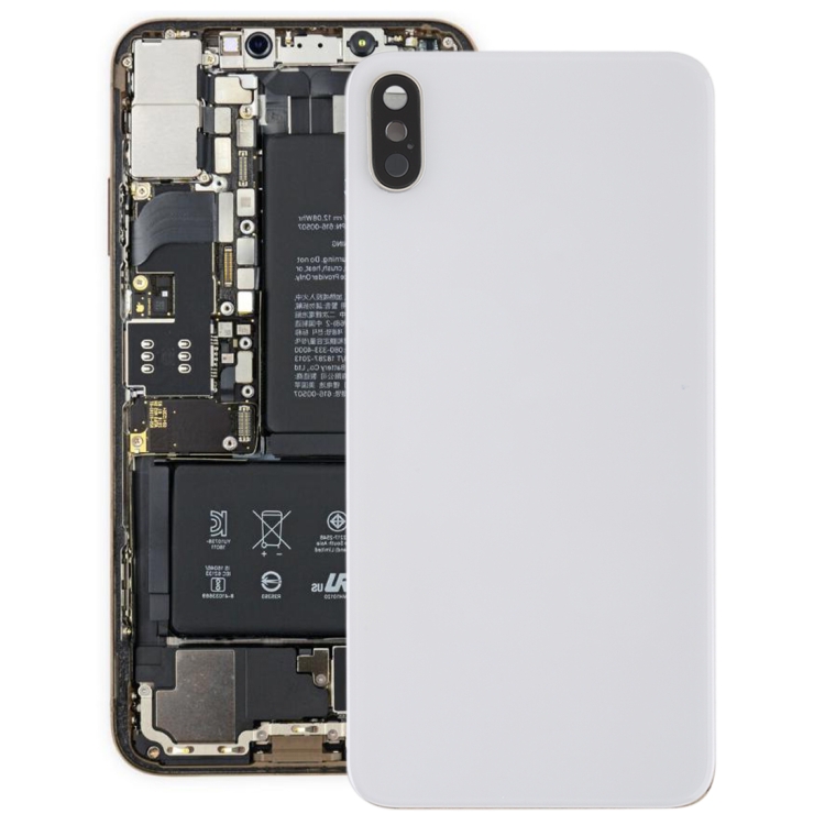 

Battery Back Cover with Back Camera Bezel & Lens & Adhesive for iPhone XS Max(White)