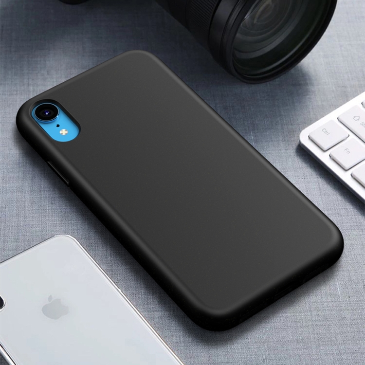 

Starry Series Shockproof Straw Material + TPU Protective Case for iPhone XR (Black)