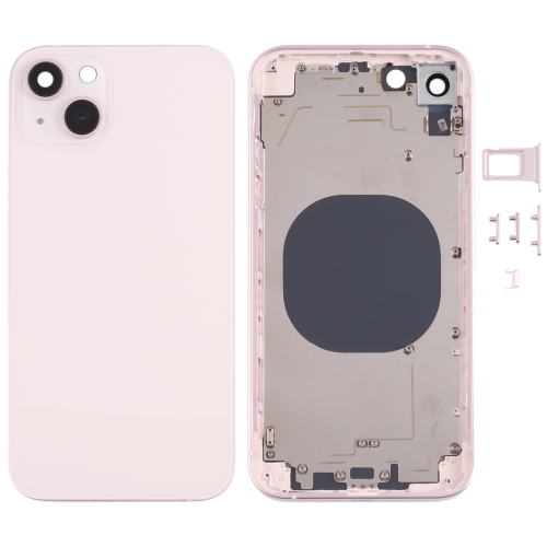 

Back Housing Cover with Appearance Imitation of iP13 for iPhone XR(Pink)