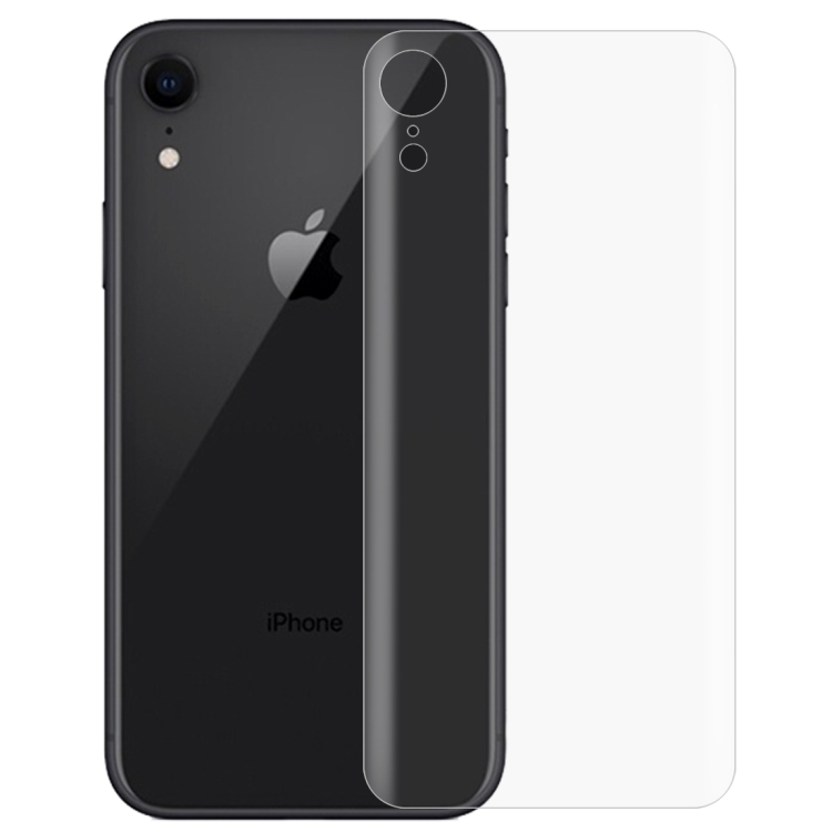 

0.1mm 3D Curved Edge HD PET Back Full Screen Protector for iPhone XR