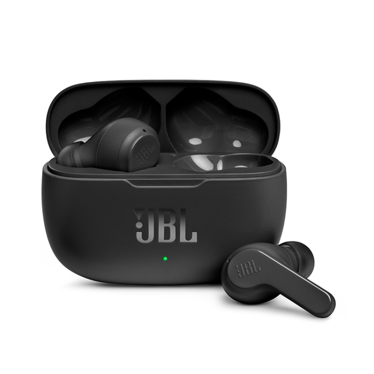 

JBL WAVE 200TWS Bluetooth 5.0 True Wireless Semi-in-ear Bluetooth Earphone (Black)
