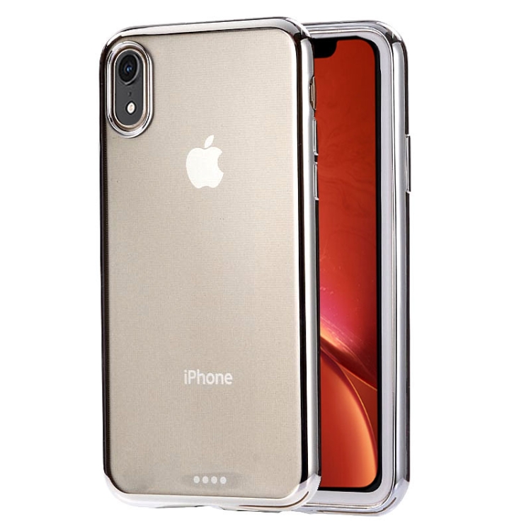 

Ultra-thin Electroplating TPU Protective Case for iPhone XR(Silver)
