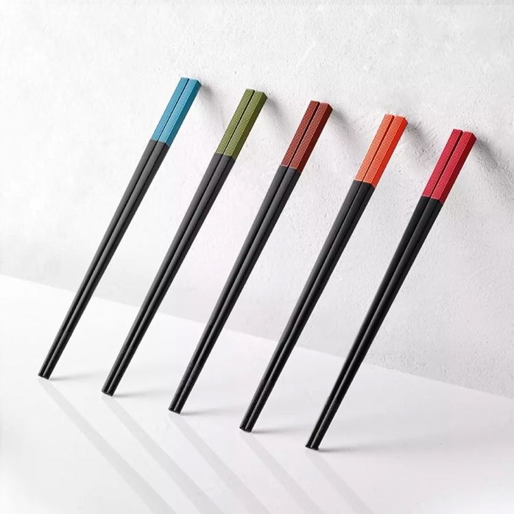 

Original Xiaomi Youpin 5 Pairs Rainbow Serving Alloy Chopsticks
