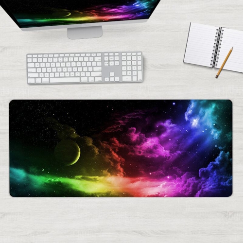 

Extended Large Anti-Slip Soft Rubber Smooth Cloth Surface Game Mouse Pad Keyboard Mat, Size: 900 x 400 x 2mm