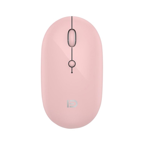 FOETOR E100 Wireless 2.4G Mouse USB-C / Type-C + USB 2 in 1(Pink)