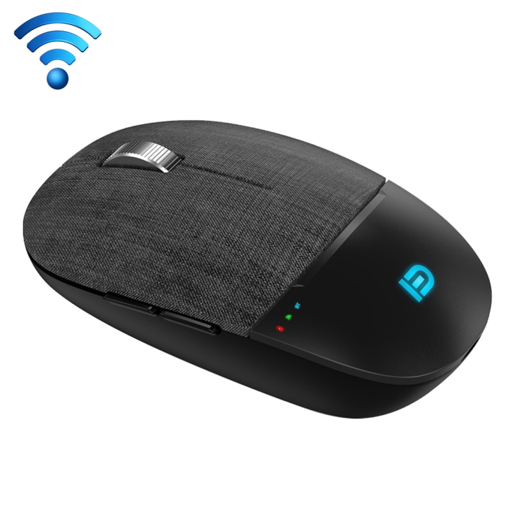 

FOETOR i920du Rechargeable Mute Fabric Wireless Mouse (Black)