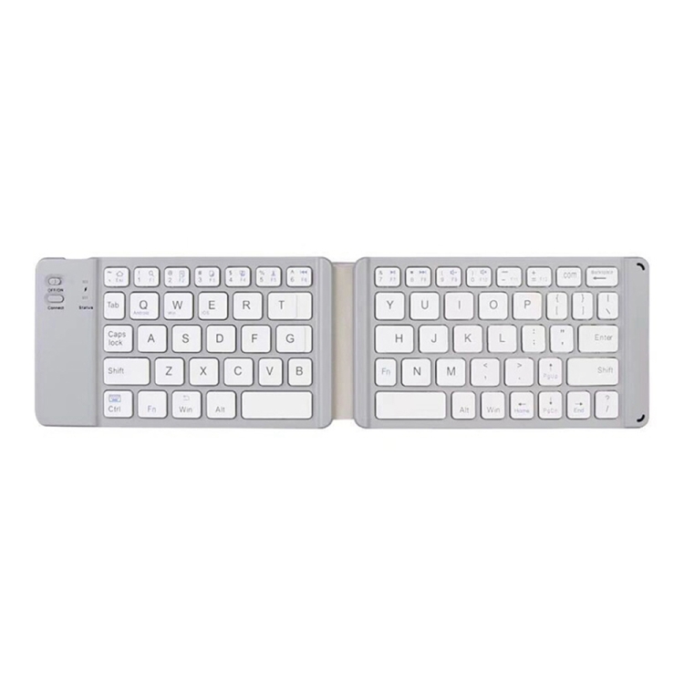 

Mini Wireless Bluetooth Folding Keyboard (White)