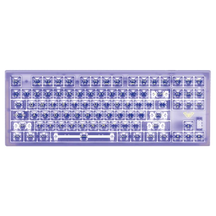 

AULA F2183 RGB Wireless Bluetooth Keyboard(Purple)