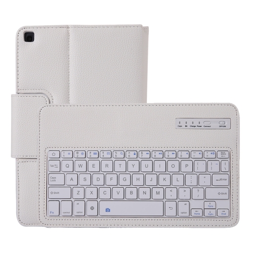 

SA510 Detachable Bluetooth Keyboard + Litchi Texture PU Leather Tablet Case with Holder for Galaxy Tab A 10.1 (2019) T510/T515 (White)