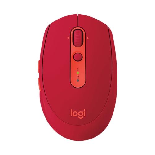 

Logitech M590 Dual Mode Wireless Bluetooth Light Sound Mouse(Red)