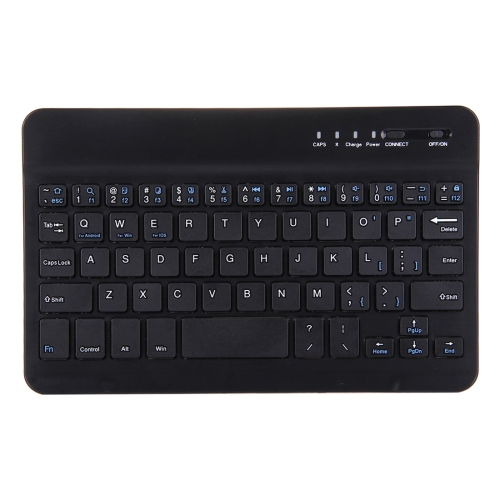 Mini tastiera wireless Bluetooth portatile universale, compatibile con  tablet da 7 pollici con funzioni Bluetooth (nera)