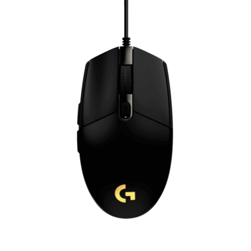 

Logitech G102 2nd Gen. LIGHTSYNC 8000 DPI 6 Buttons RGB Backlight USB Wired Optical Gaming Mouse(Black)