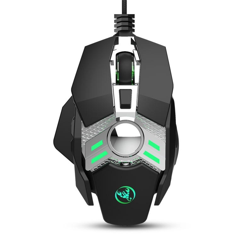 HXSJ J200 7 Keys Programmable Wired E-sports Mechanical Mouse with ...