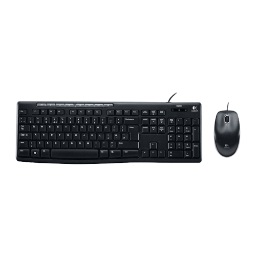 

Logitech MK200 Wired Keyboard Mouse Set