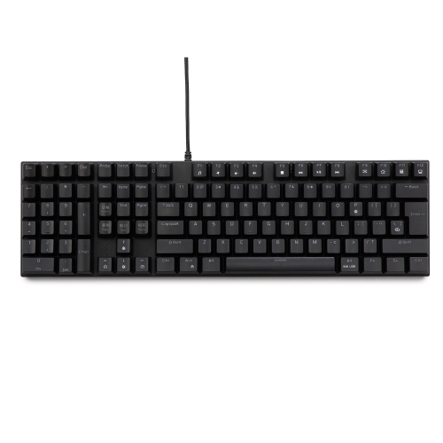 

SN-2305 Left-handed Tea Shaft Mechanical Wired Keyboard without Hand Rest, Plug-in Switch (Black)