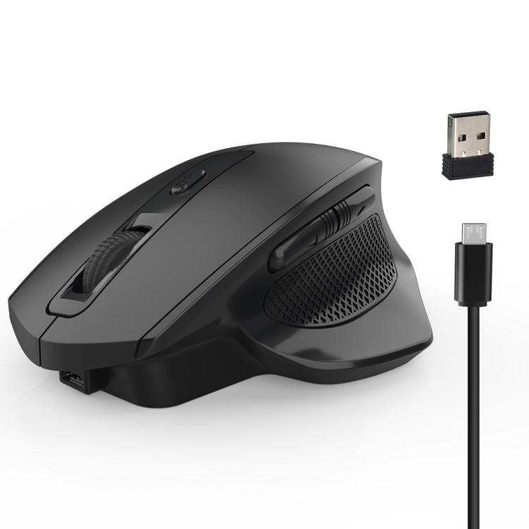 HXSJ T28 6 Buttons 2400 DPI 2.4G Wireless Vertical Ergonomic ...