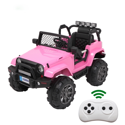 pink remote jeep