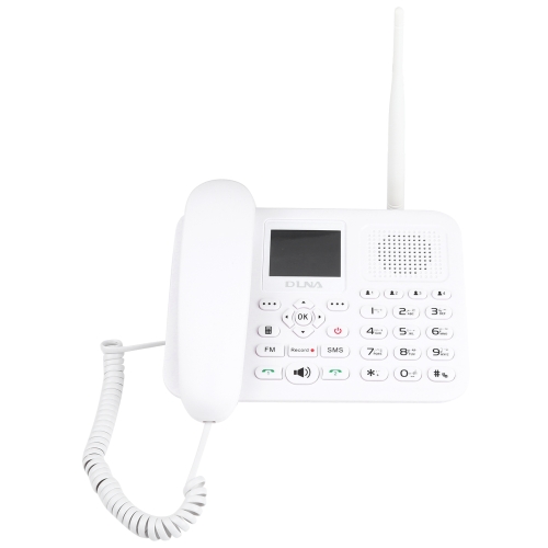 

ZT9000 2.4 inch TFT Screen Fixed Wireless GSM Business Phone, Quad band: GSM 850/900/1800/1900Mhz (White)