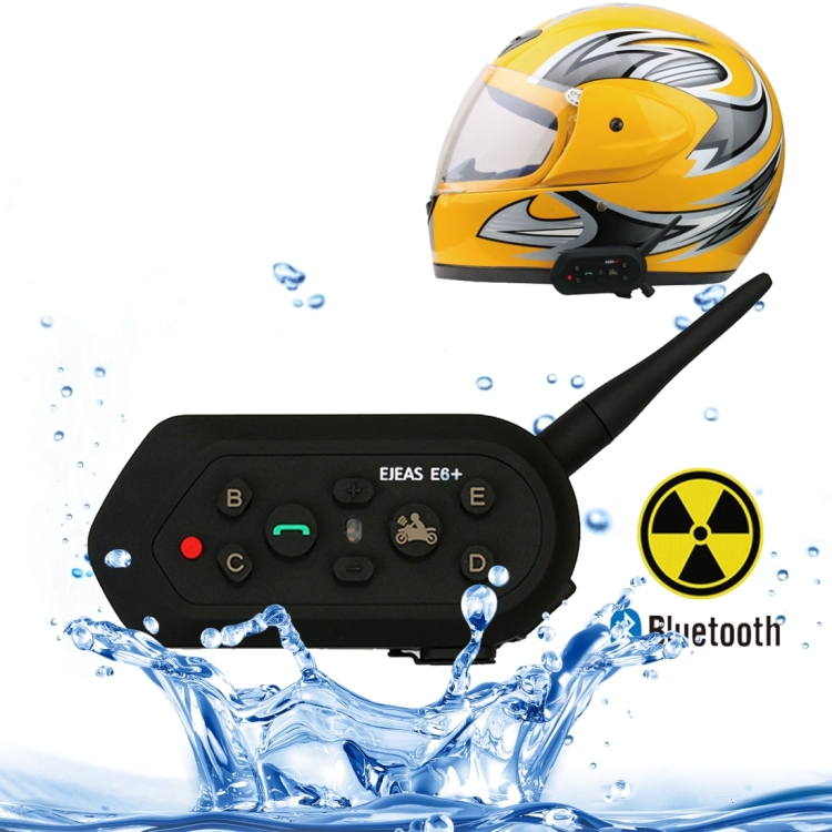 EJEAS E6 Plus 1200m IP65 Waterproof Users Connection Riders