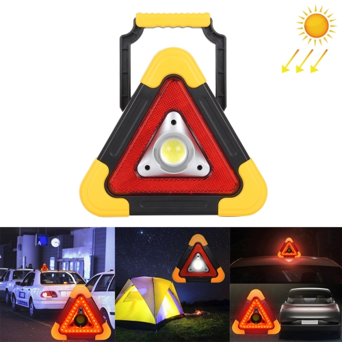 USB Rechargeable LED Work Light Floodlight Triangle Road Emergency Warning Lamp 