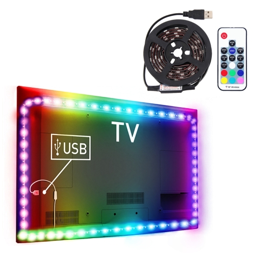 1m USB TV Black Board RGB Epoxy Rope Light