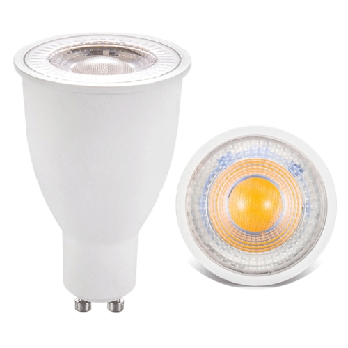

GU10 8W SMD 2835 16 LEDs 4000-4500K High Brightness No Flicker Lamp Cup Energy-saving Spotlight, AC 90-265V(Natural White)