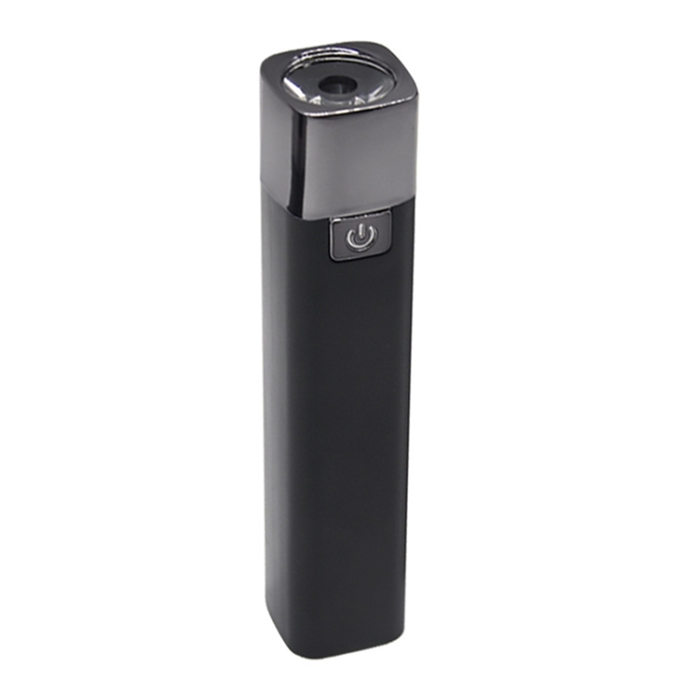 

Mini Portable Lipstick Style Rechargeable LED Flashlight (Black)
