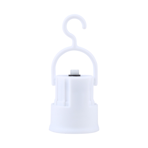 

E27 B22 Emergency Lamp Universal Hooked Lamp Holder with Switch (White)