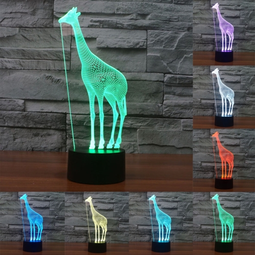 Giraffe LED Colour Change Lamp 