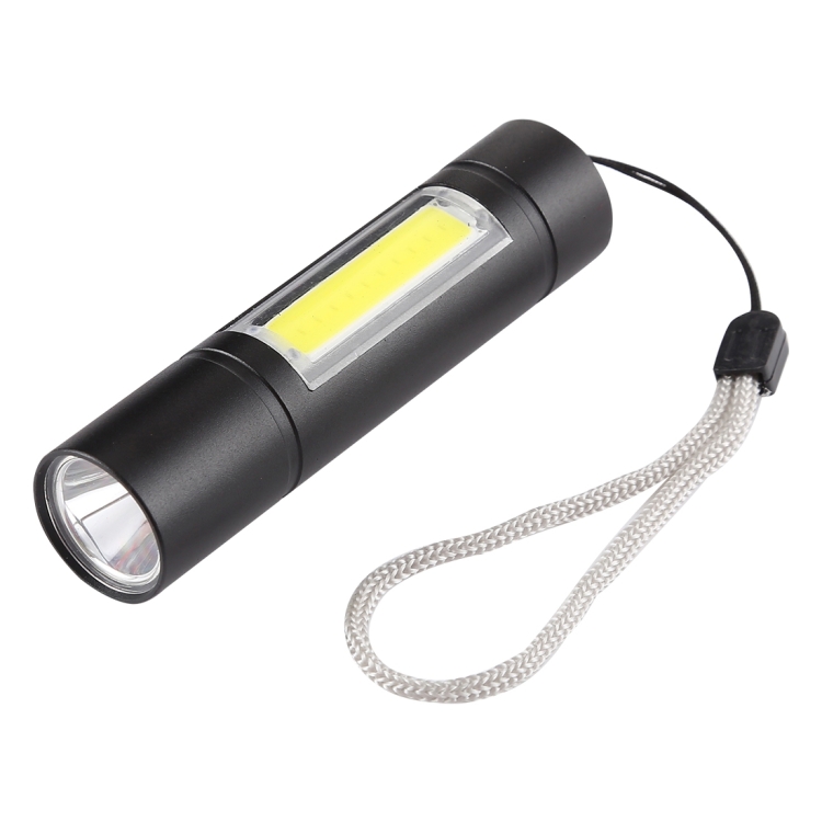 Mini Lampe Torche LED COB Rechargeable USB - Format Porte-clés - Lampe De Sac