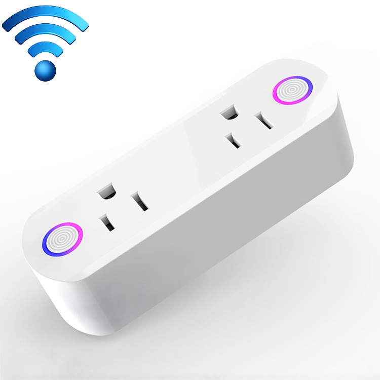 El enchufe inteligente con control remoto WiFi 15A funciona con