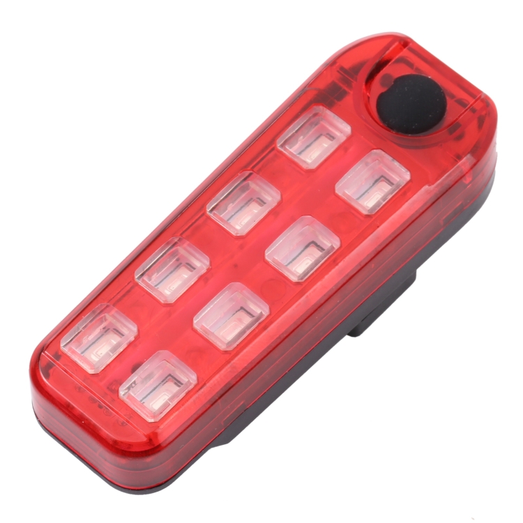 

QZ-W007 8 x SMD Rechargeable Red and Blue Bicycle Safety Warning Tail Light