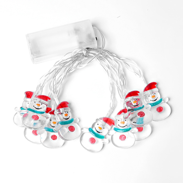 

1.5m 10 Lights Christmas Snowman LED Decorative Light String