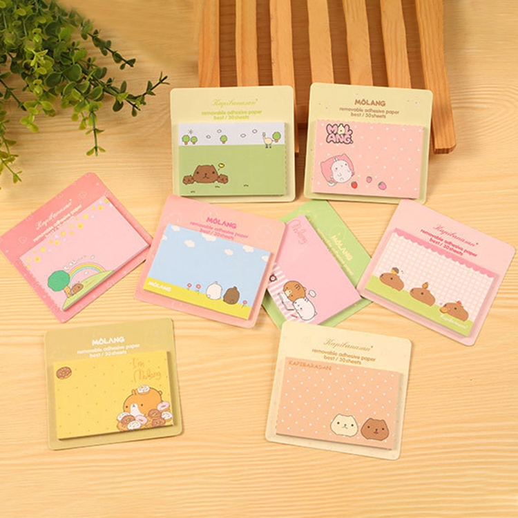 8 Pack Sticky Notes Book การจัดส่งสีแบบสุ่ม