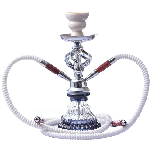 

MHQ-1 Double Pipe Hookah Glass Pot Set