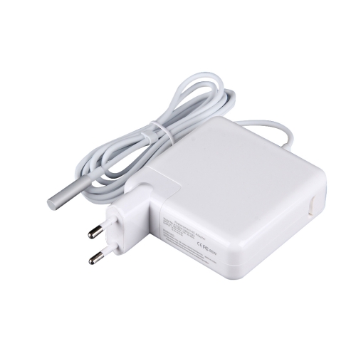 

18.5V 4.6A 85W 5 Pin L Style MagSafe 1 Power Charger for Apple Macbook A1222 / A1290/ A1343, Length: 1.7m, EU Plug(White)