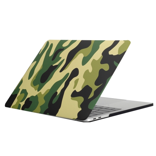 

For 2016 New Macbook Pro 13.3 inch A1706 & A1708 Green Camouflage Pattern Laptop Water Decals PC Protective Case