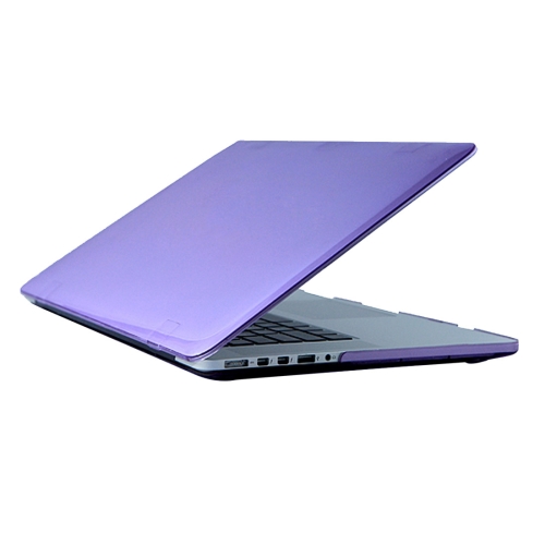 

For 2016 New Macbook Pro 13.3 inch A1706 & A1708 & A2179 (2020) Laptop Crystal PC Protective Case(Purple)
